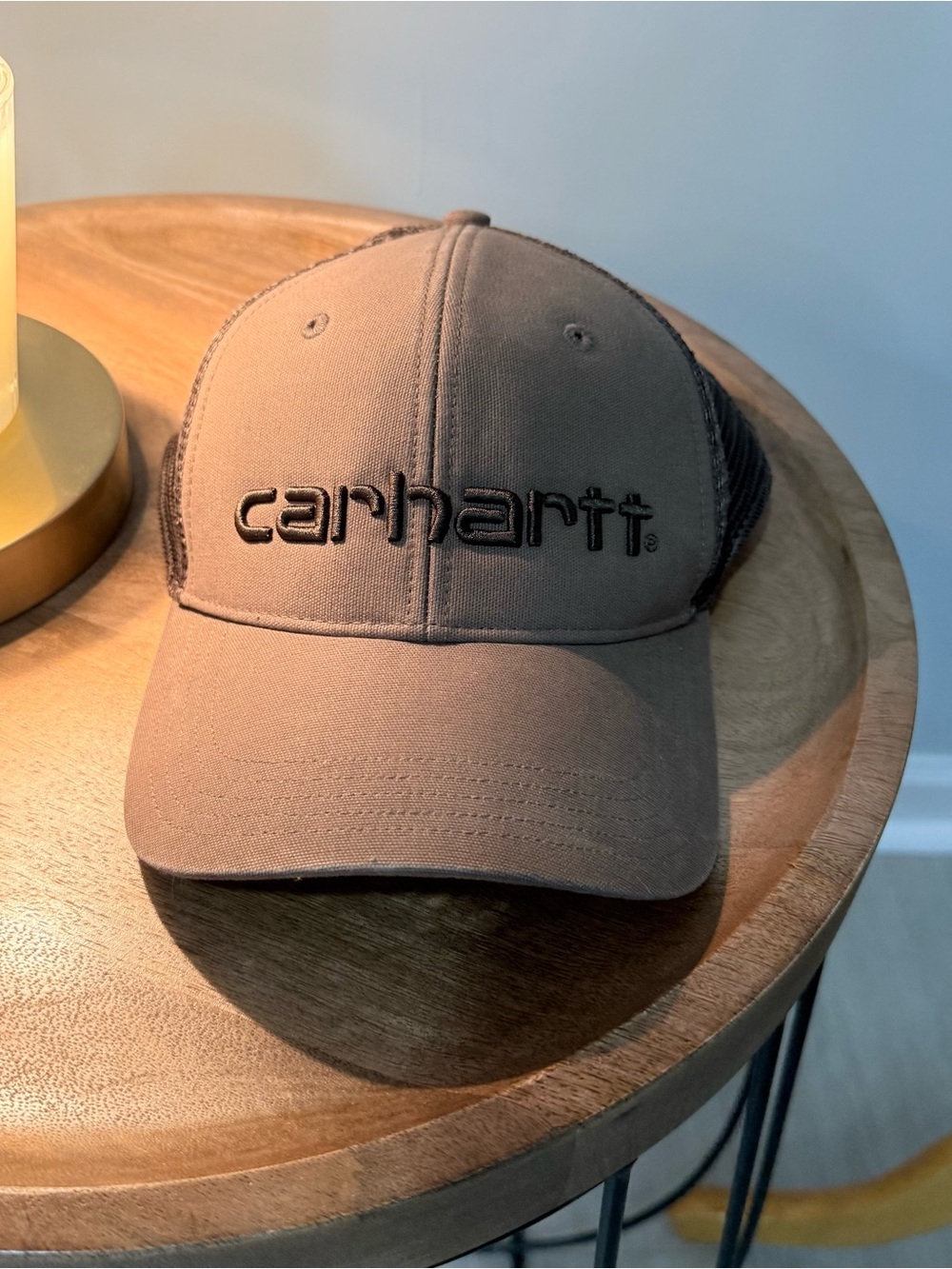 Carhartt Brown and Black Mesh Trucker Hat